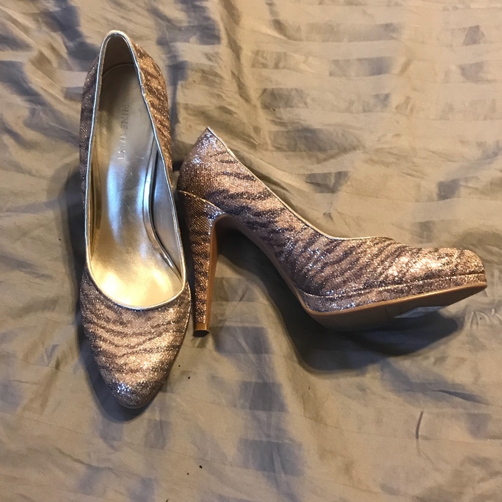 Gold heels